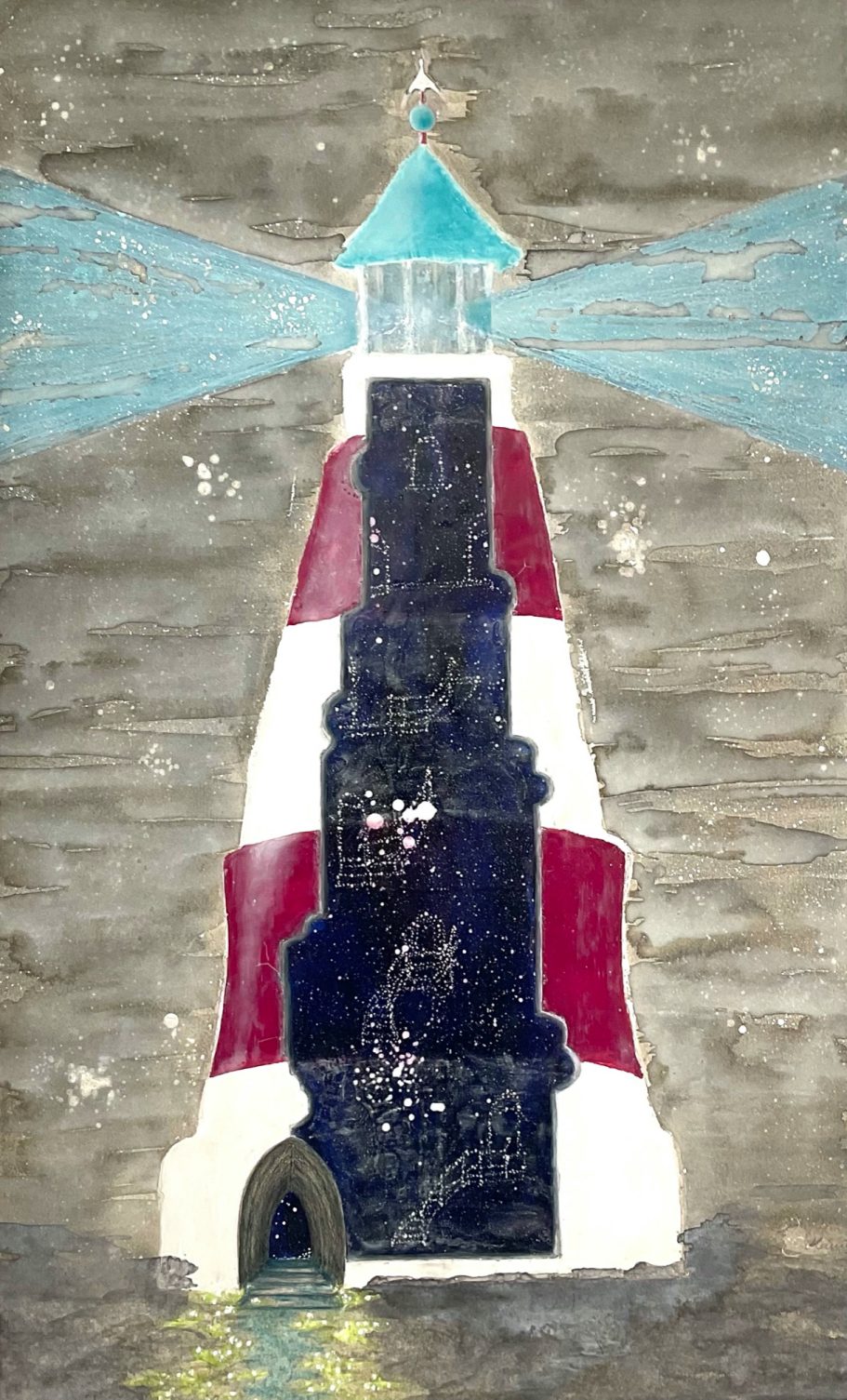 Leuchtturm Sterne Kosmos